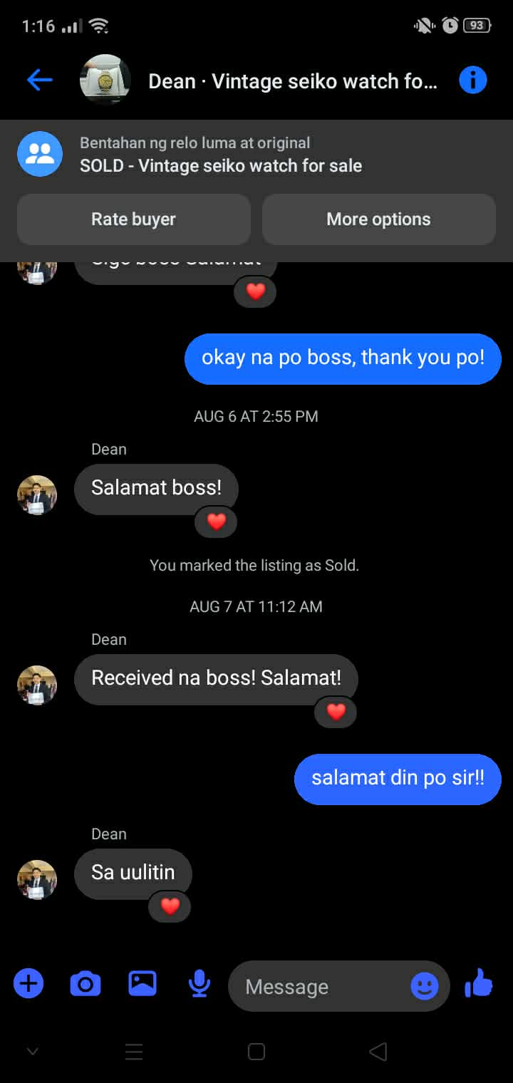 Parcel delivery conversation